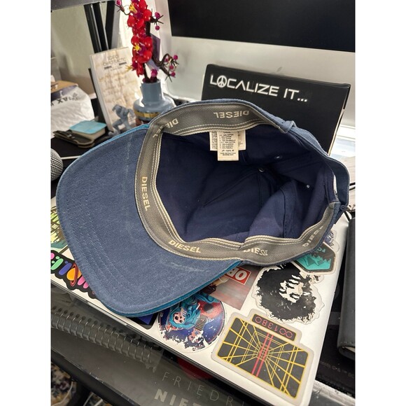 Diesel Blue Velvet Mohawk Hat - Picture 2 of 2